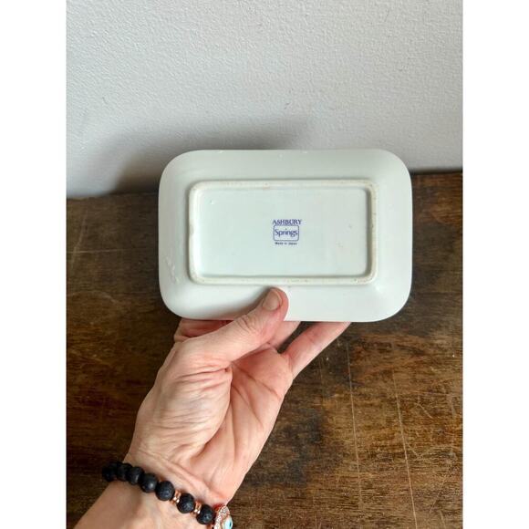 Vintage Dainty Japanese Gilt Gold and Floral Soap Dish | Victorian Style - Picture 4 of 4